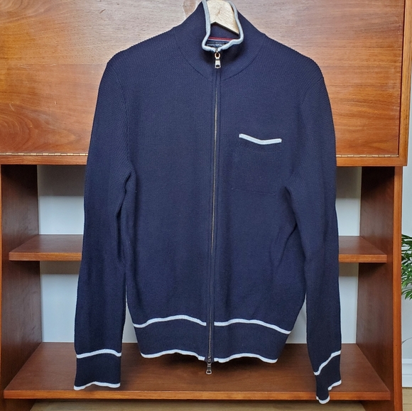 Banana Republic 'Mad Men' Edition Zip Sweater - Picture 2 of 5